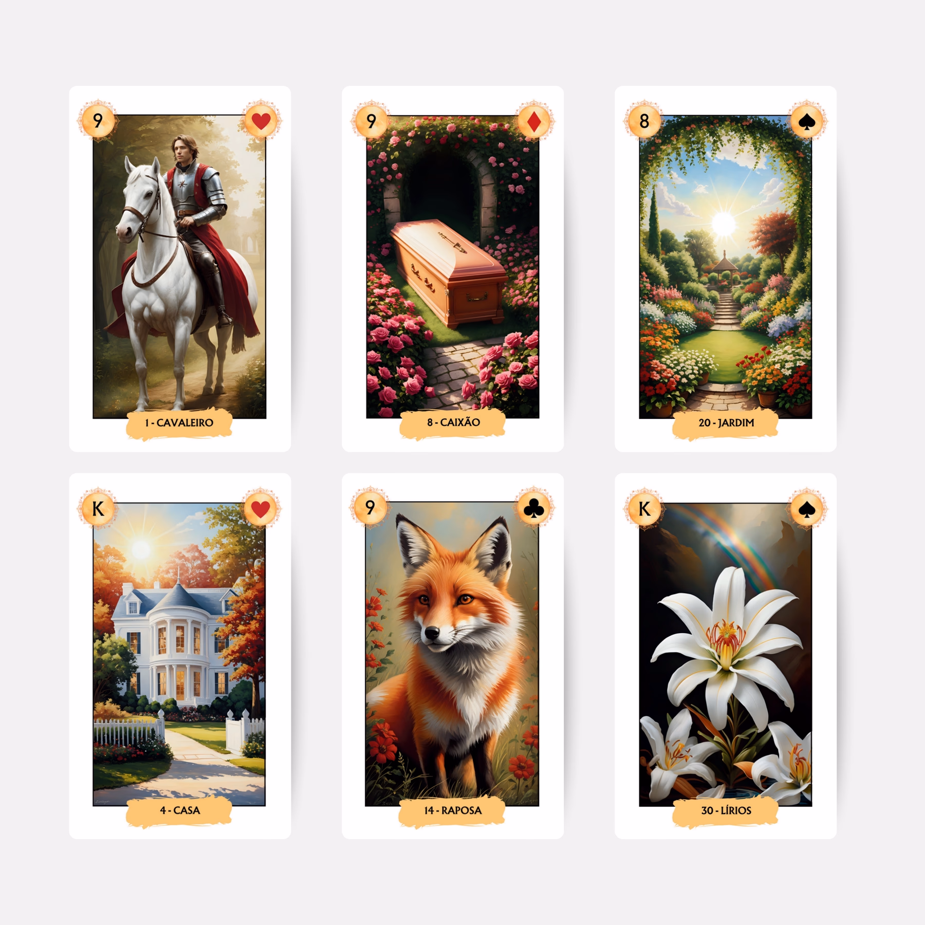 Lenormand Baralho Cigano