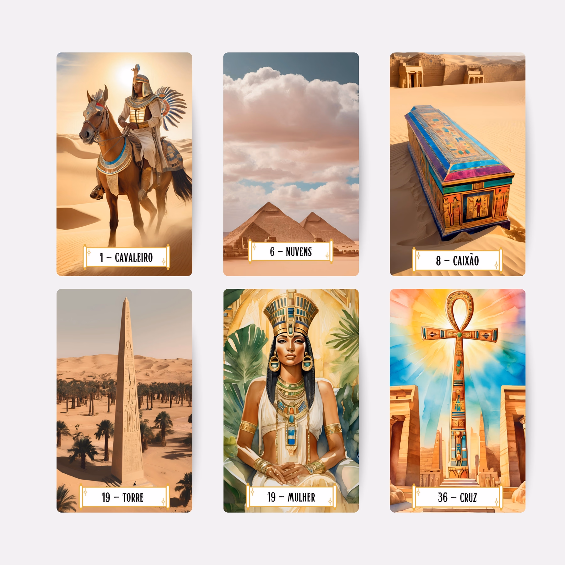 Lenormand Egípcio
