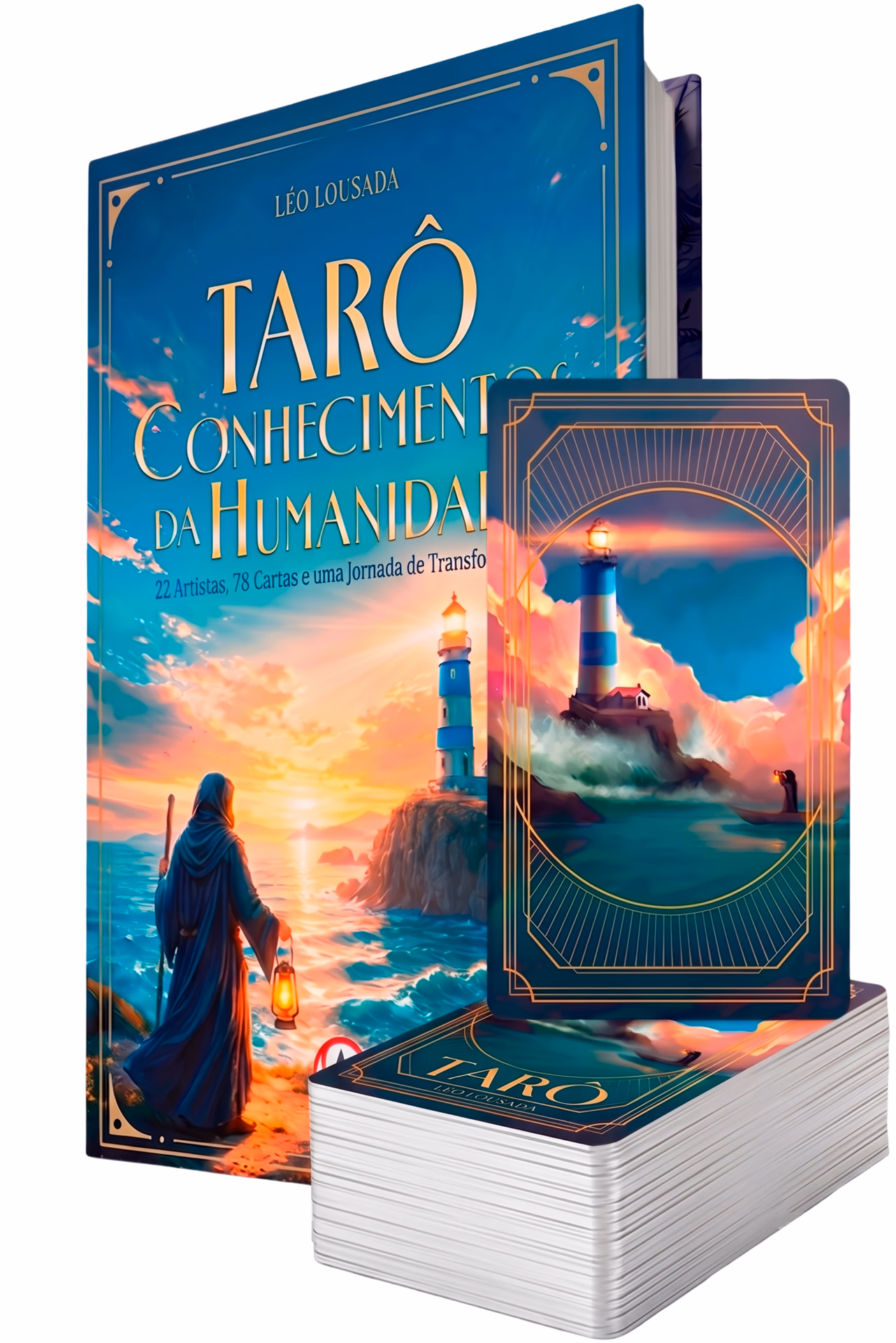 Livro + Tarô Conhecimento da Humanidade