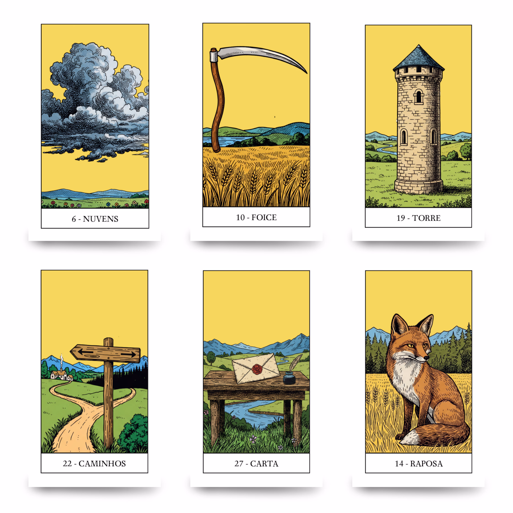 Rider Waite Smith Lenormand