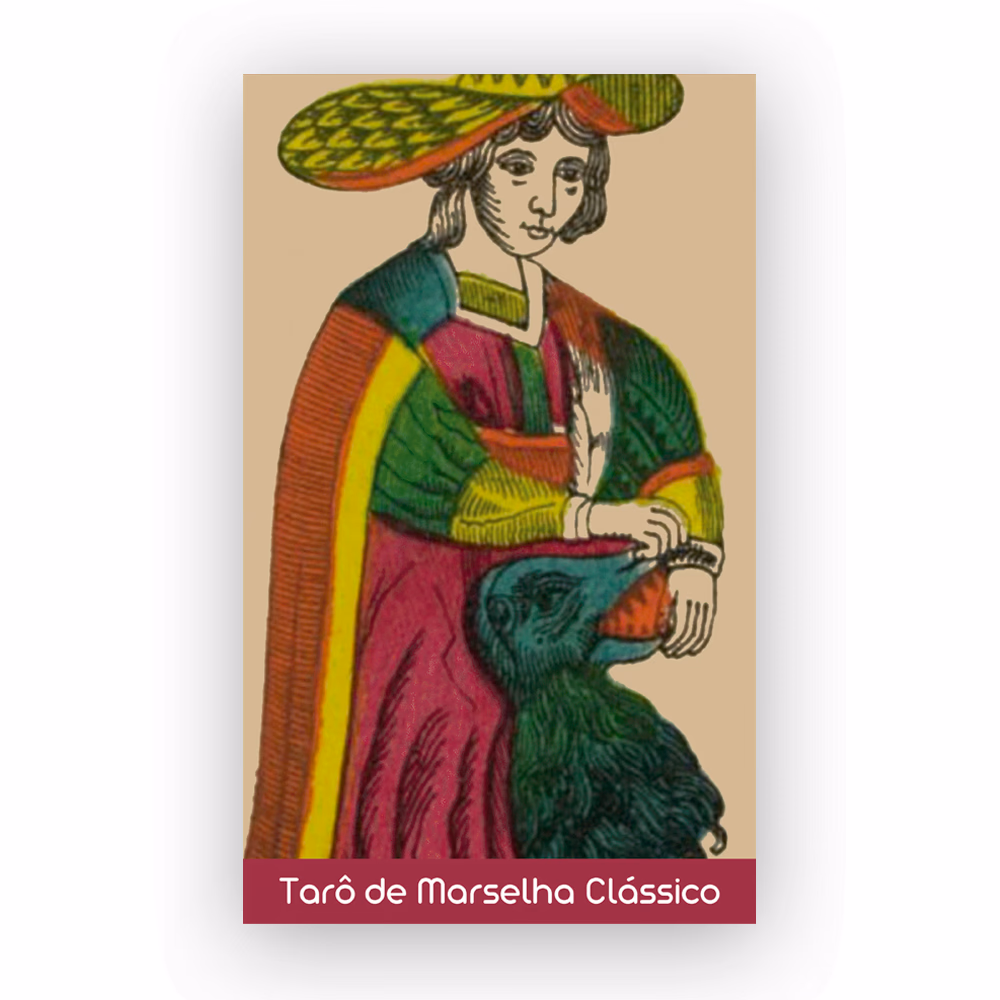 Tarô de Marselha Clássico - Cartas e livreto