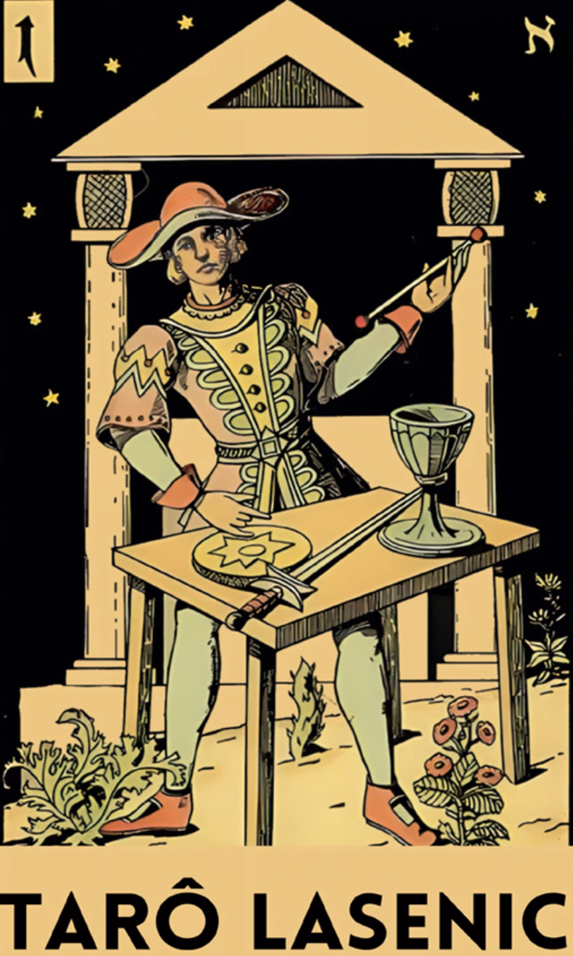 Tarô Lasenic - Cartas e livreto
