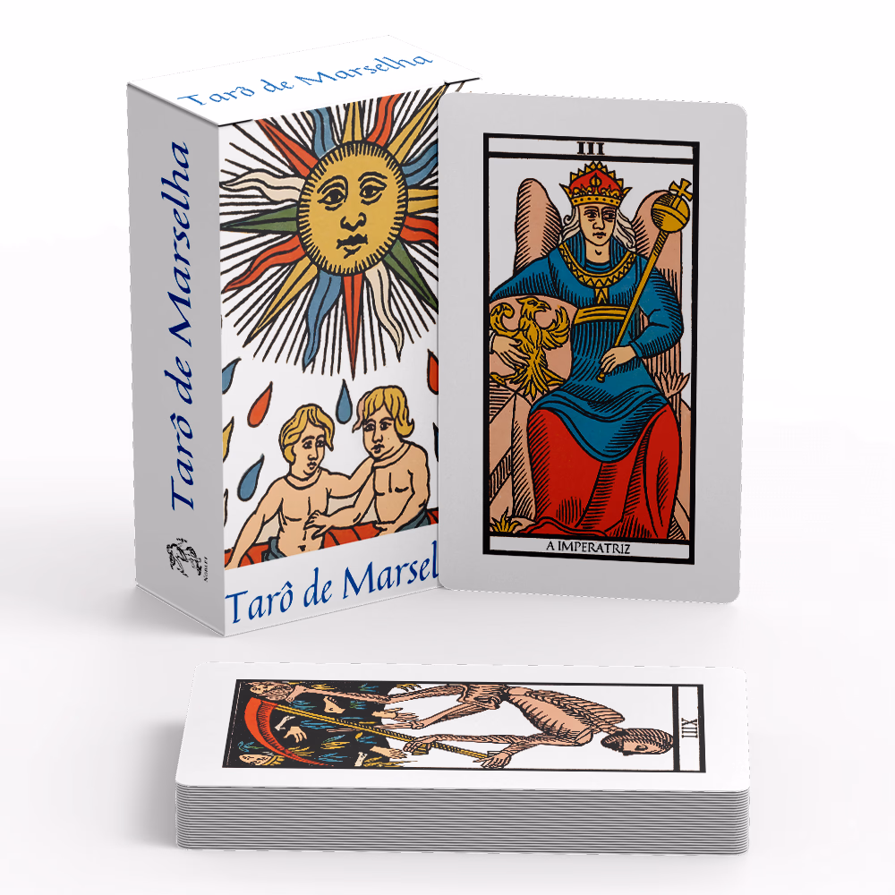 Tarô Marselha - Cartas e livreto - 2