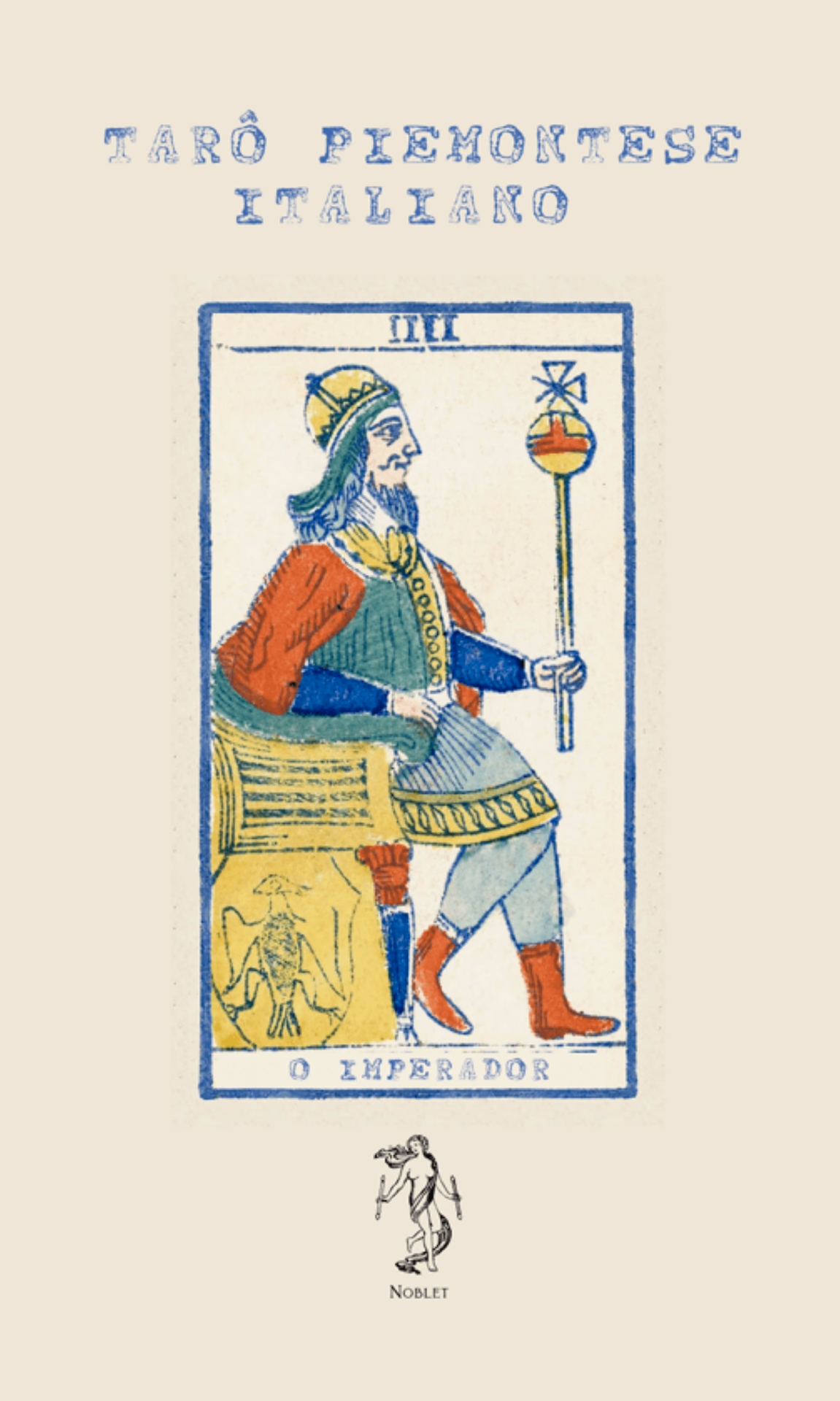 Tarô Piemontese Italiano - Cartas e livreto